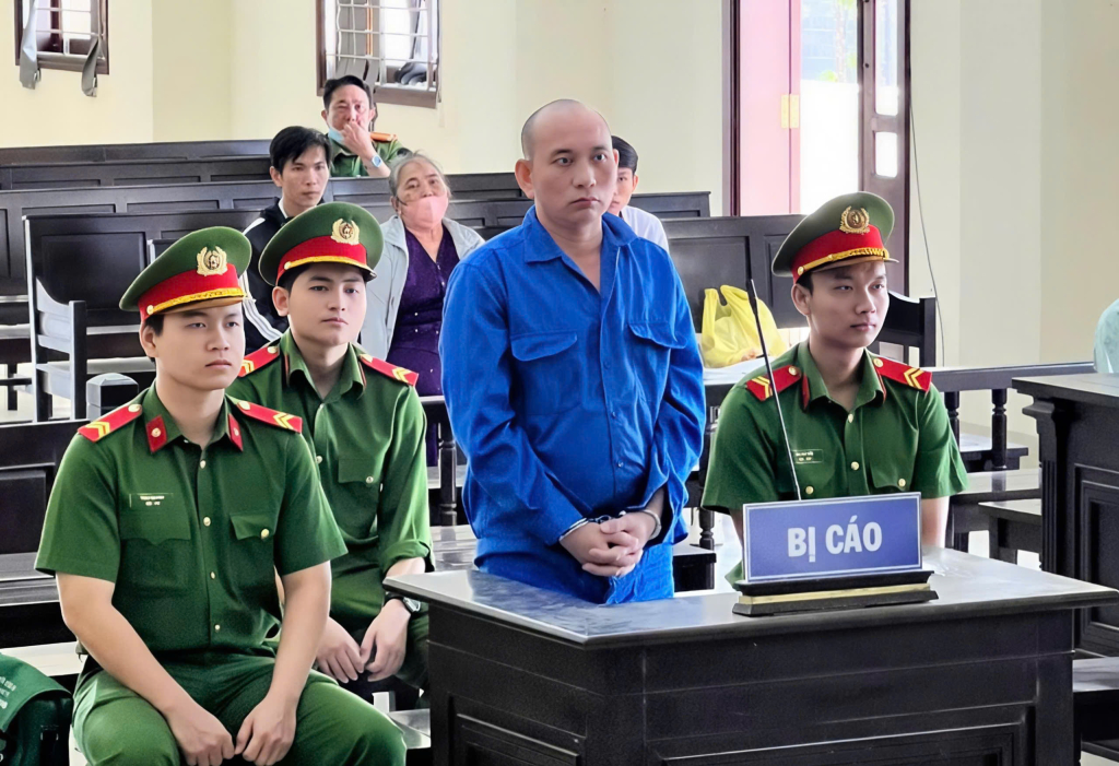 Bị cáo Nguyễn Ngọc Quý tại phiên tòa xét xử