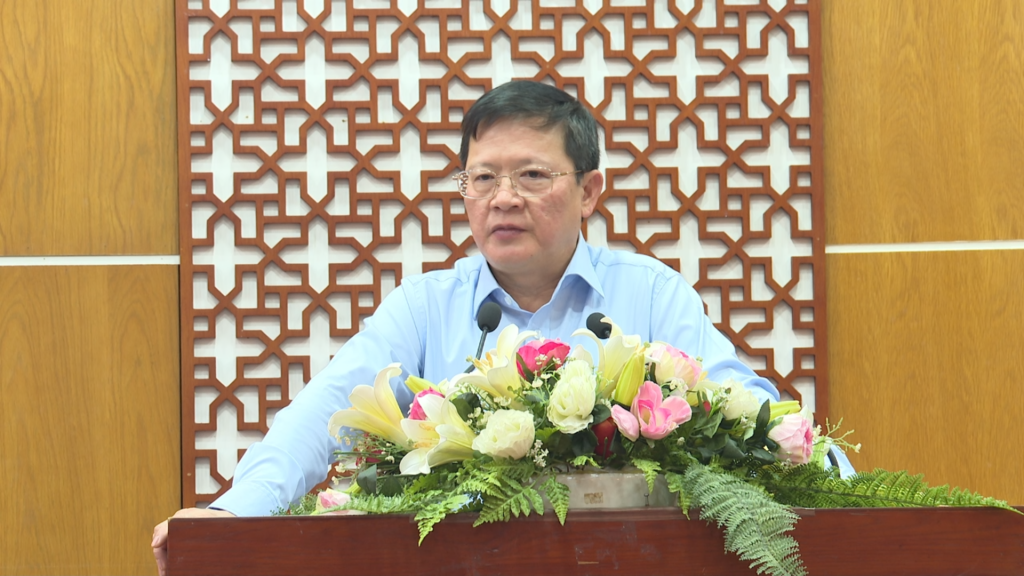 Thứ trưởng Bộ Tư pháp Mai Lương Khôi phát biểu chỉ đạo tại hội nghị