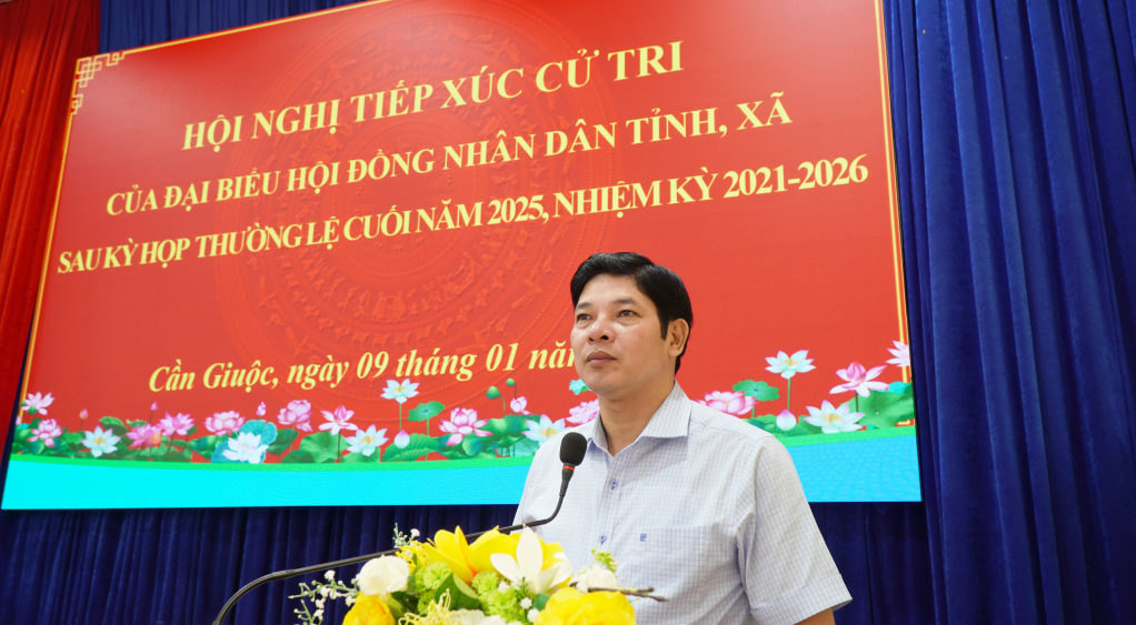 Cử tri x&atilde; Cần Giuộc quan t&acirc;m lĩnh vực gi&aacute;o dục