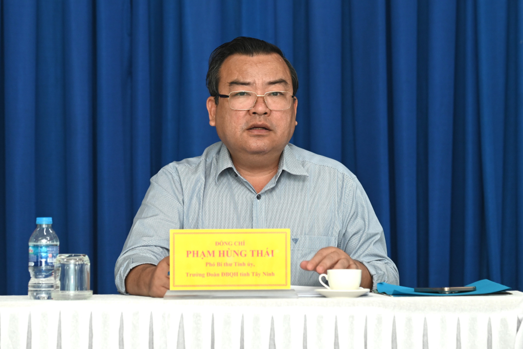 Ph&oacute; B&iacute; thư Tỉnh ủy Phạm H&ugrave;ng Th&aacute;i: L&agrave;m việc với phường An Tịnh về t&igrave;nh h&igrave;nh ph&aacute;t triển kinh tế, x&atilde; hội