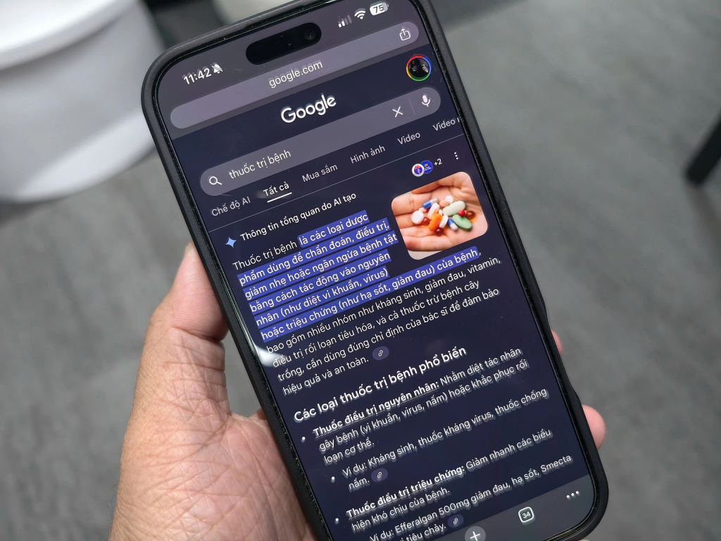 Google hạn chế t&iacute;nh năng t&oacute;m tắt bằng AI cho c&aacute;c t&igrave;m kiếm li&ecirc;n quan sức khỏe