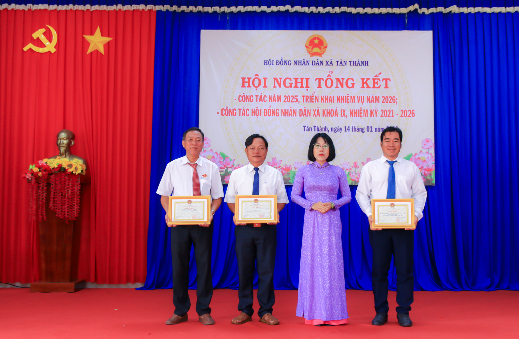 HĐND x&atilde; T&acirc;n Th&agrave;nh tổng kết c&ocirc;ng t&aacute;c năm 2025