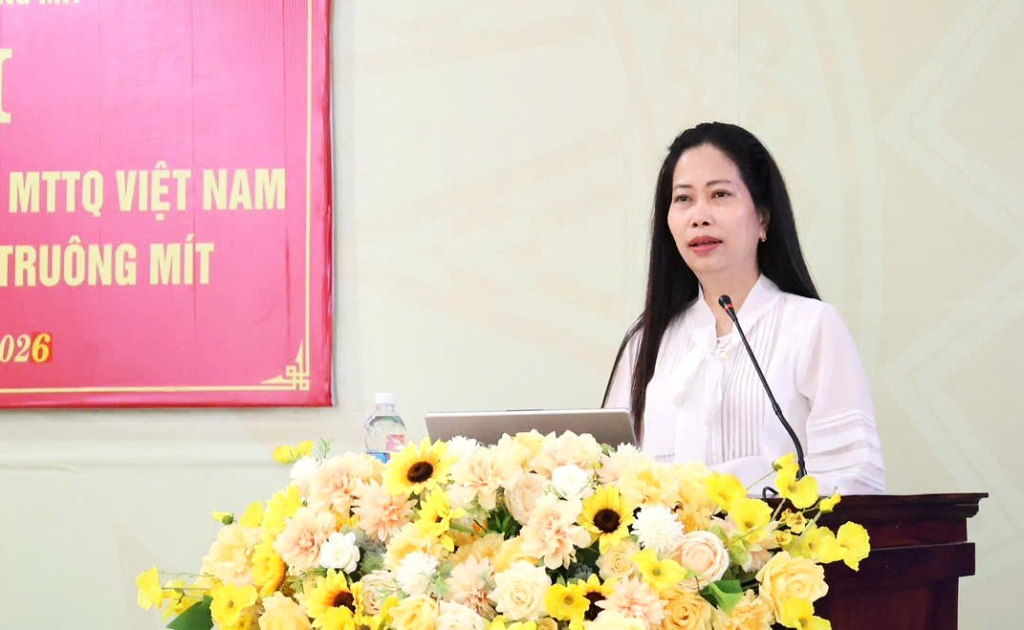 Tru&ocirc;ng M&iacute;t: Tổng kết c&ocirc;ng t&aacute;c Mặt trận năm 2025