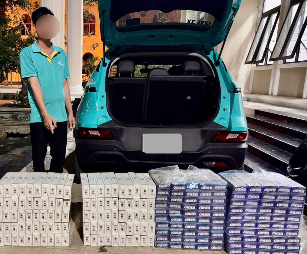 Tang vật bị lực lượng chức năng thu giữ