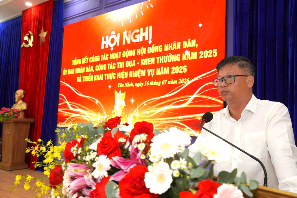 Phường T&acirc;n Ninh: Thi đua, khen thưởng g&oacute;p phần tạo động lực ph&aacute;t triển trong giai đoạn mới