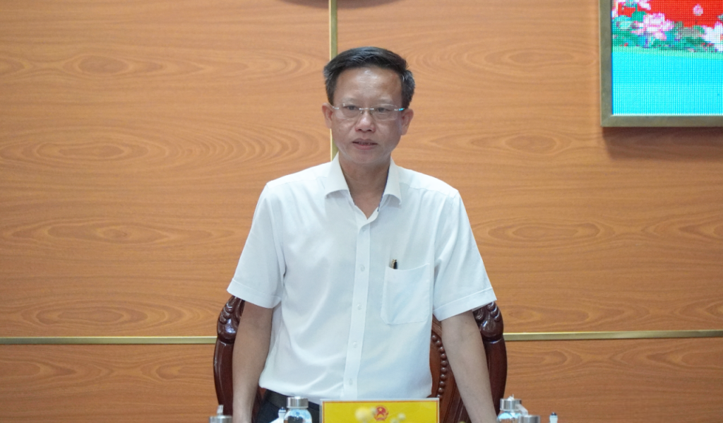 Ban Bầu cử HĐND tỉnh, đơn vị bầu cử số 20 tổ chức họp Ban Bầu cử lần thứ nhất