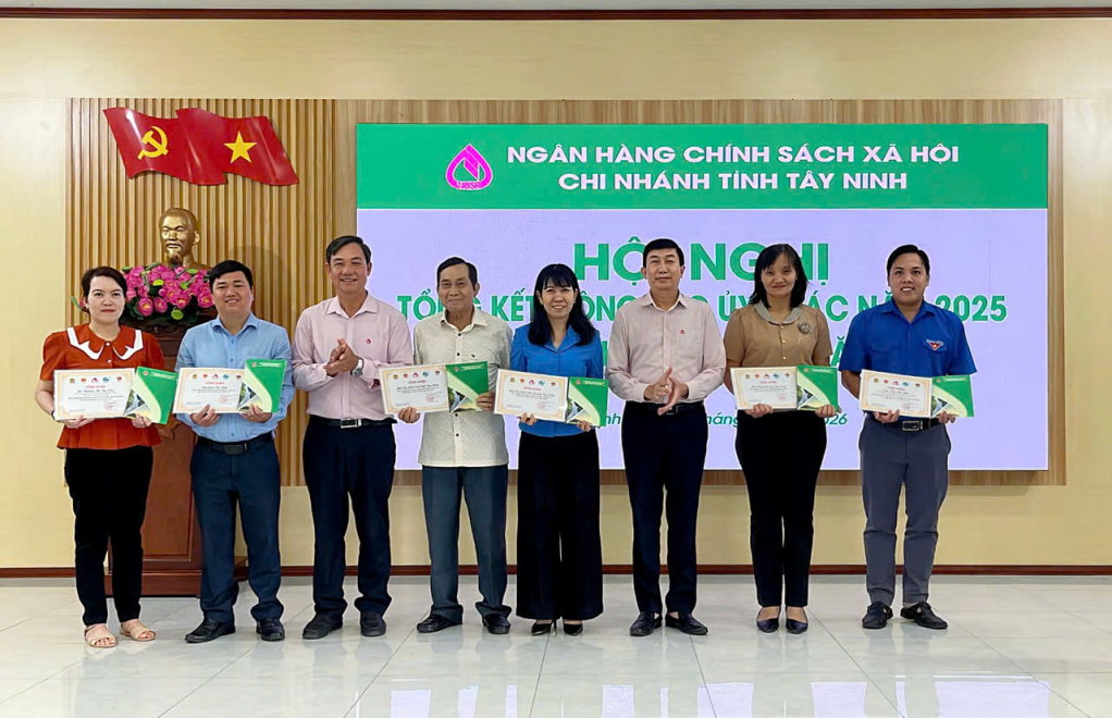 T&acirc;y Ninh tổng kết c&ocirc;ng t&aacute;c ủy th&aacute;c t&iacute;n dụng ch&iacute;nh s&aacute;ch năm 2025