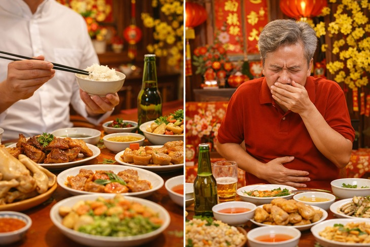 Ăn uống ng&agrave;y cận Tết thế n&agrave;o để kh&ocirc;ng qu&aacute; tải gan, dạ d&agrave;y?