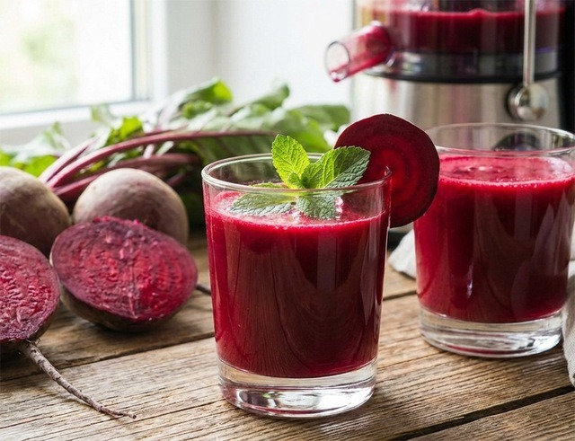 V&igrave; sao nước &eacute;p củ dền gi&uacute;p người lớn tuổi hạ huyết &aacute;p?