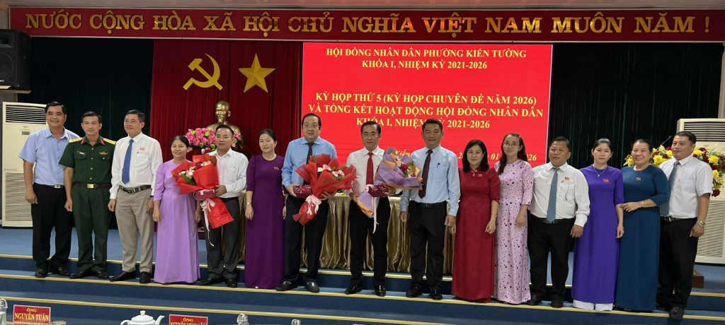 HĐND phường Kiến Tường tổ chức Kỳ họp thứ 5