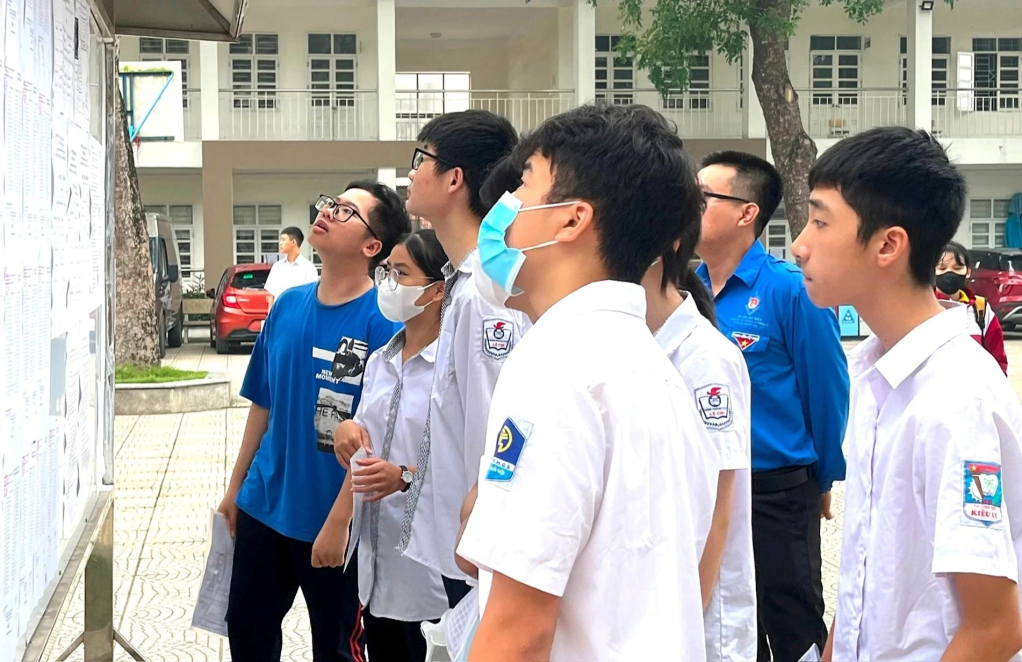 Đa số địa phương chọn tiếng Anh l&agrave; m&ocirc;n thi thứ 3 v&agrave;o lớp 10