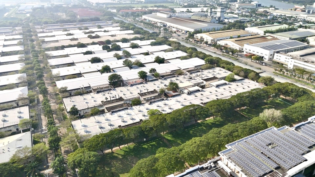 Khu công nghiệp Thuận Đạo, xã Bến Lức là một trong những khu công nghiệp chiến lược của tỉnh Tây Ninh 