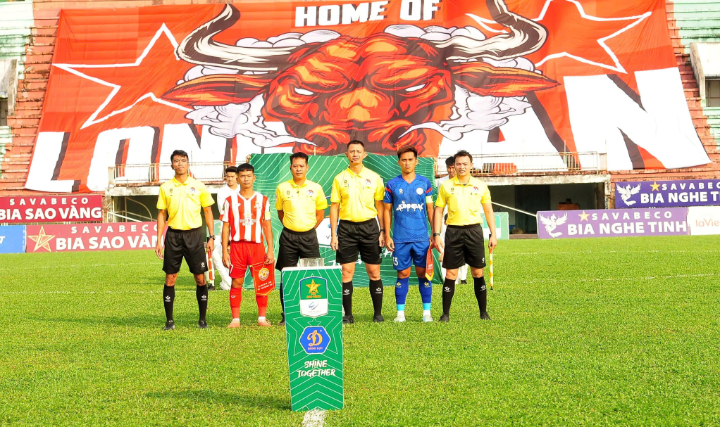 C&acirc;u lạc bộ Long An chia điểm Trẻ PVF &ndash; CAND trong trận cầu kh&ocirc;ng b&agrave;n thắng