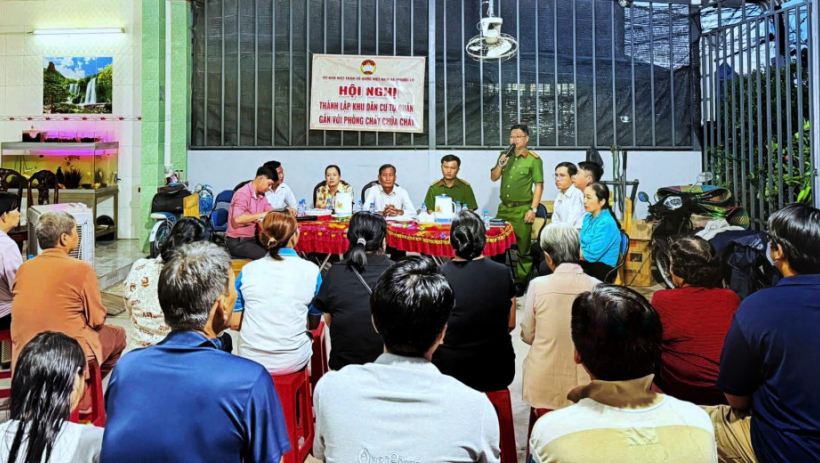 Giữ g&igrave;n an ninh, trật tự ngay từ cơ sở