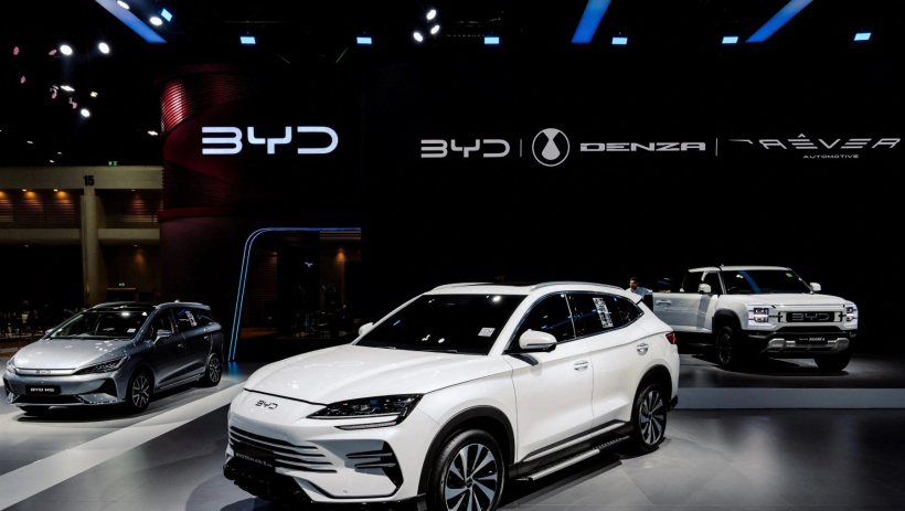 BYD so&aacute;n ng&ocirc;i Tesla, dẫn đầu thị trường xe điện thế giới