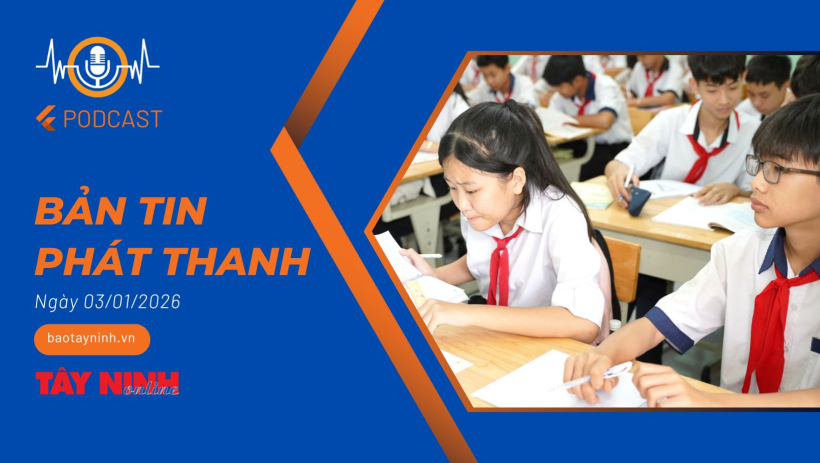 Bản tin phát thanh ngày 04/01/2026