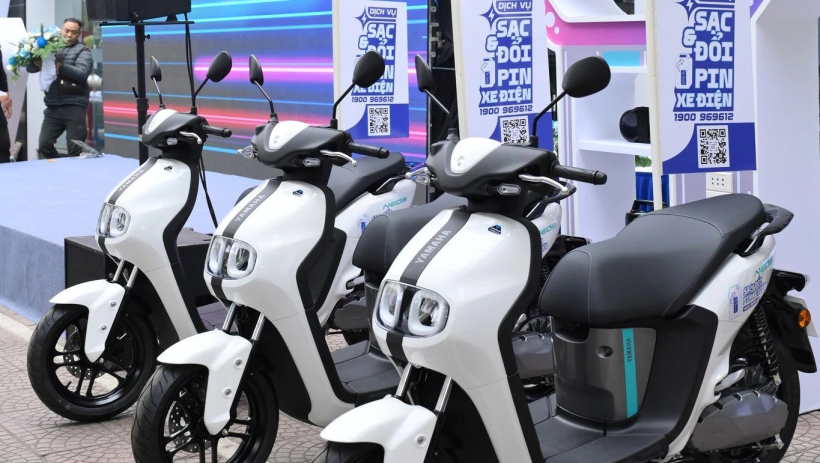 Honda v&agrave; Yamaha tham gia, cuộc đua trạm đổi pin xe m&aacute;y điện bắt đầu n&oacute;ng