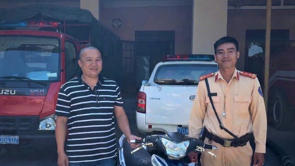 Nhận lại xe sau gần 12 năm bị mất cắp