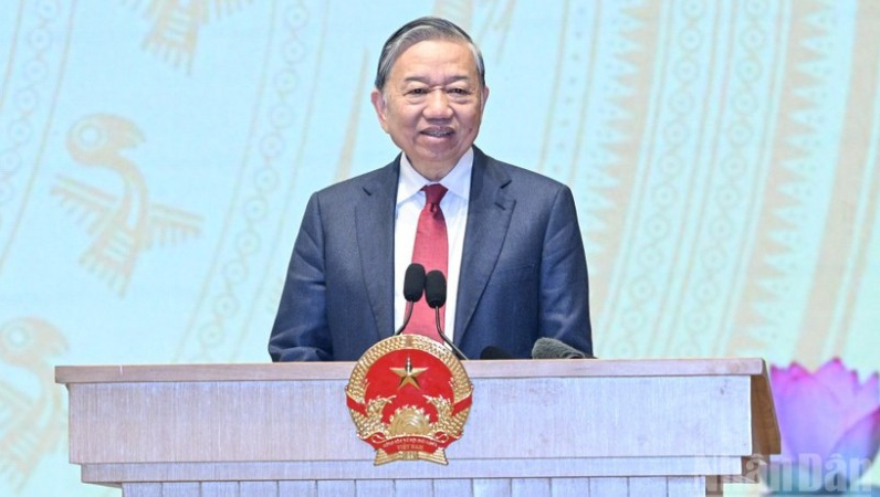 Ph&aacute;t biểu của Tổng B&iacute; thư T&ocirc; L&acirc;m tại Hội nghị tổng kết c&ocirc;ng t&aacute;c năm 2025, triển khai c&ocirc;ng t&aacute;c năm 2026 của Ch&iacute;nh phủ v&agrave; ch&iacute;nh quyền địa phương  