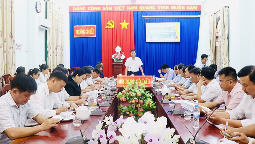 Triển khai c&ocirc;ng t&aacute;c tổ chức c&aacute;c m&ocirc;n thi đấu Đại hội Thể dục thể thao tỉnh T&acirc;y Ninh