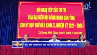 Đại biểu HĐND tỉnh tiếp x&uacute;c cử tri x&atilde; Dương Minh Ch&acirc;u