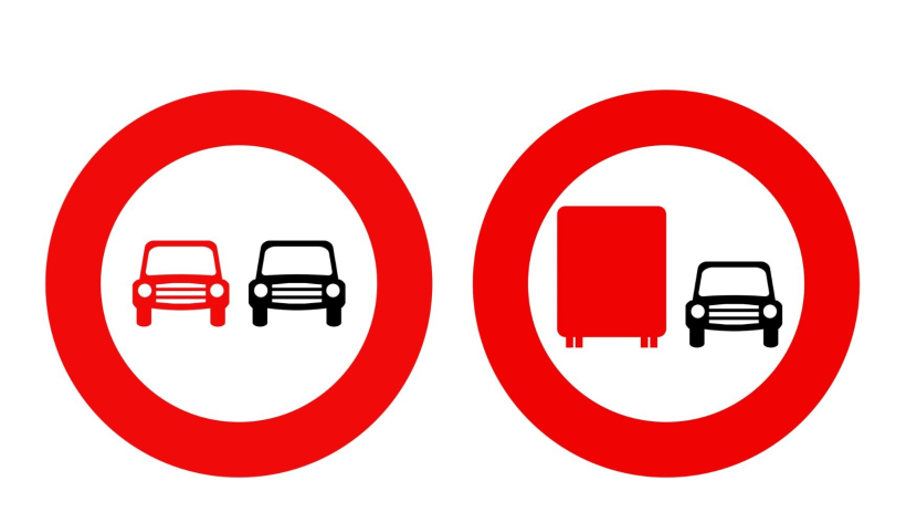 Biển b&aacute;o 'cấm vượt xe' c&oacute; nhiều loại, hiểu thế n&agrave;o cho đ&uacute;ng để tr&aacute;nh vi phạm?