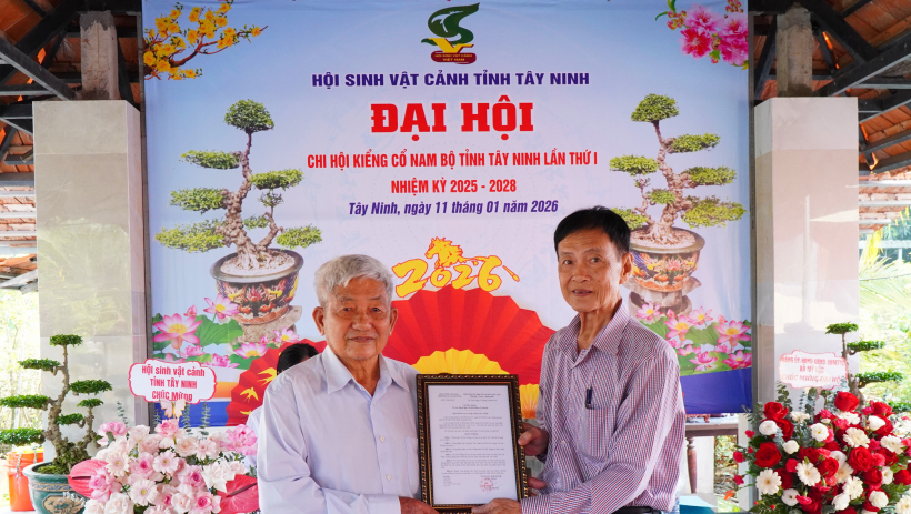 Đại hội Chi hội Kiểng cổ Nam Bộ tỉnh T&acirc;y Ninh lần thứ I