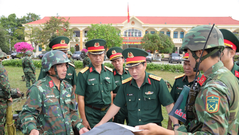 Sư đo&agrave;n 5: S&ocirc;i nổi thi đua lập c&ocirc;ng ch&agrave;o mừng Đại hội lần thứ XIV của Đảng