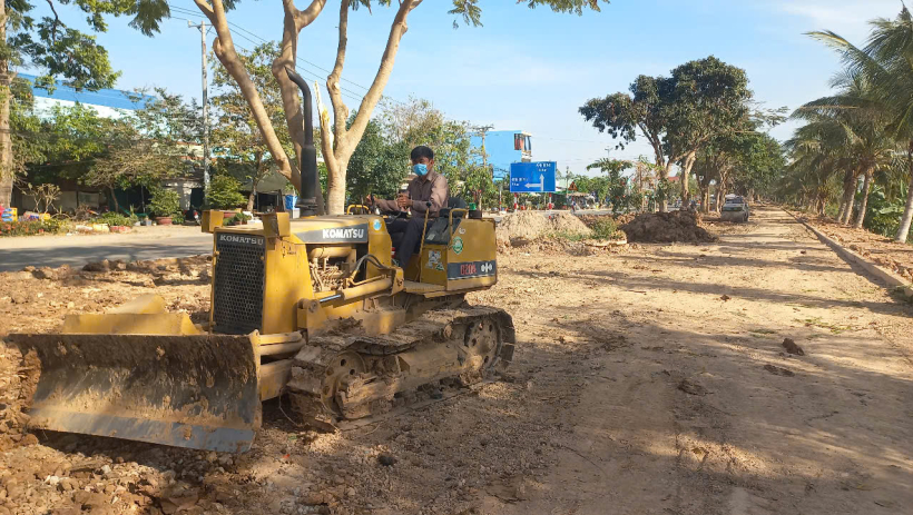 X&atilde; Kh&aacute;nh Hưng: Đầu tư gần 13,5 tỉ đồng x&acirc;y dựng c&ocirc;ng vi&ecirc;n trung t&acirc;m x&atilde; 