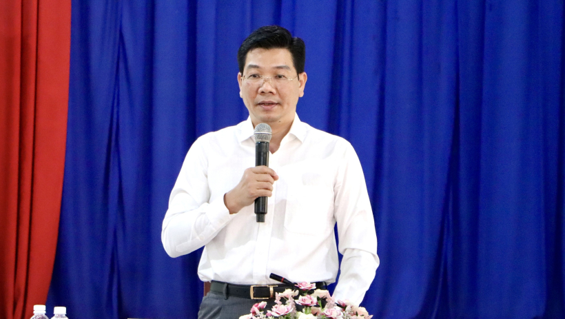 Ph&oacute; B&iacute; thư Thường trực Tỉnh ủy Nguyễn Mạnh H&ugrave;ng l&agrave;m việc với Đảng ủy phường Ninh Thạnh