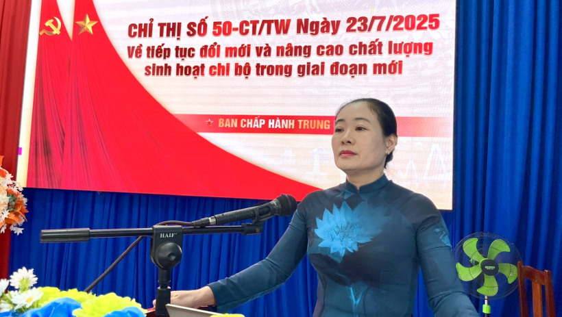 X&atilde; Vĩnh Ch&acirc;u qu&aacute;n triệt Chỉ thị số 50 v&agrave; Kết luận số 226 của Ban B&iacute; thư