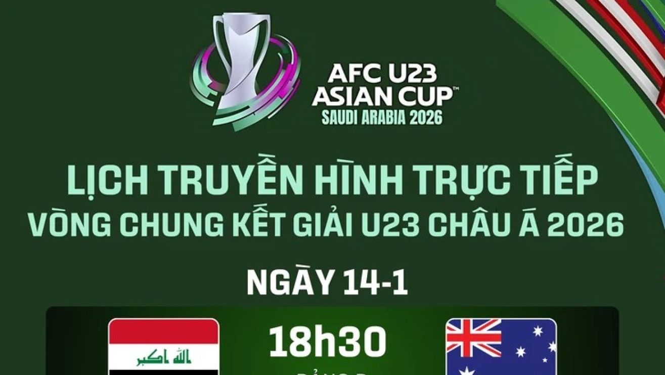 Lịch trực tiếp Giải U23 ch&acirc;u &Aacute; 2026: U23 Trung Quốc đấu với Th&aacute;i Lan