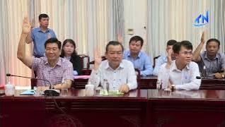 Lấy &yacute; kiến cử tri nơi c&ocirc;ng t&aacute;c đối với người được giới thiệu ứng cử ĐBQH v&agrave; HĐND tỉnh