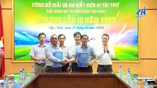 C&ocirc;ng bố Giải b&oacute;ng đ&aacute; Truyền h&igrave;nh T&acirc;y Ninh - C&uacute;p TKP lần thứ III năm 2026