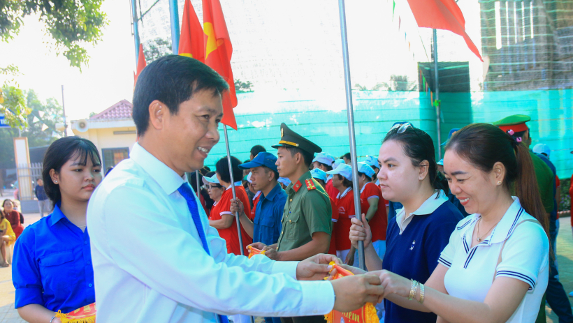 X&atilde; T&acirc;n Th&agrave;nh khai mạc Đại hội Thể dục thể thao lần thứ I năm 2025