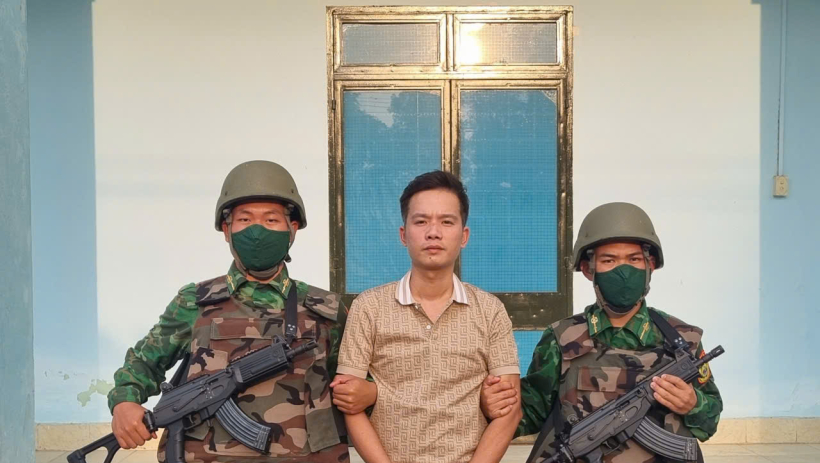 Đồn Bi&ecirc;n ph&ograve;ng Cửa khẩu Quốc tế Mộc B&agrave;i bắt giữ đối tượng bị truy n&atilde; 