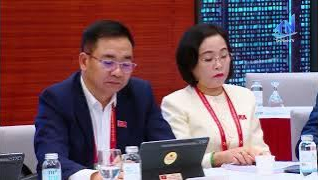 Đại biểu thảo luận các văn kiện tr&igrave;nh Đại hội XIV của Đảng