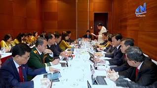 Ph&aacute;t huy cao độ tr&aacute;ch nhiệm, tr&iacute; tuệ v&agrave; t&acirc;m huyết thảo luận văn kiện Đại hội XIV