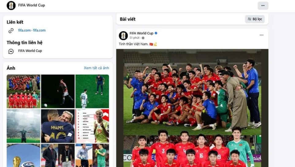 FIFA t&aacute;n dương bản lĩnh của U23 Việt Nam khi đ&aacute;nh bại H&agrave;n Quốc