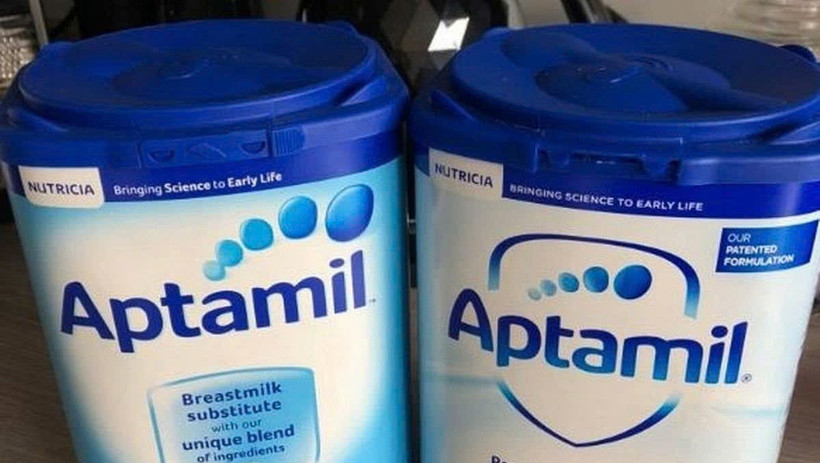 Sữa Aptamil thu hồi ở nước ngo&agrave;i, Bộ Y tế y&ecirc;u cầu kiểm so&aacute;t tại Việt Nam