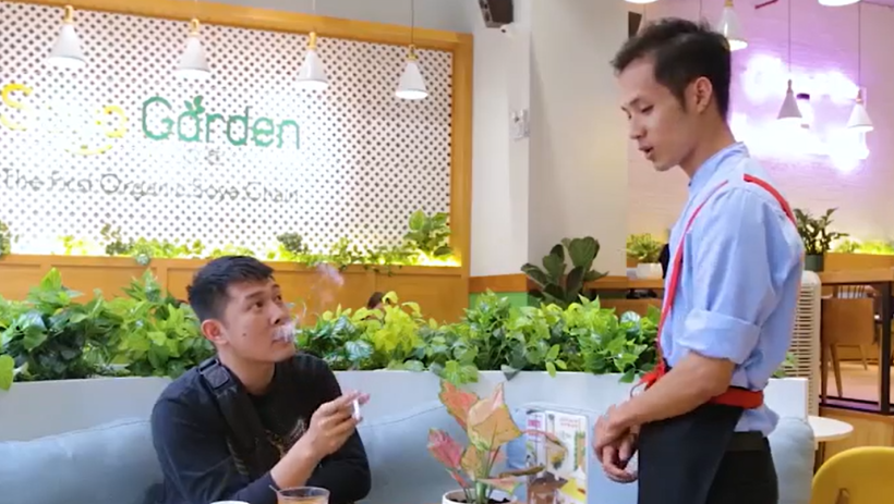 Kh&ocirc;ng h&uacute;t thuốc trong nh&agrave; h&agrave;ng