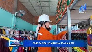 C&ocirc;ng ty Điện lực miền Nam trao qu&agrave; Tết