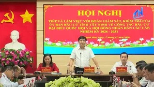 Ủy ban bầu cử tỉnh gi&aacute;m s&aacute;t, kiểm tra về c&ocirc;ng t&aacute;c bầu cử