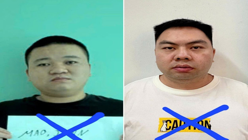 C&ocirc;ng an tỉnh An Giang b&agrave;n giao 2 đối tượng truy n&atilde; người Trung Quốc