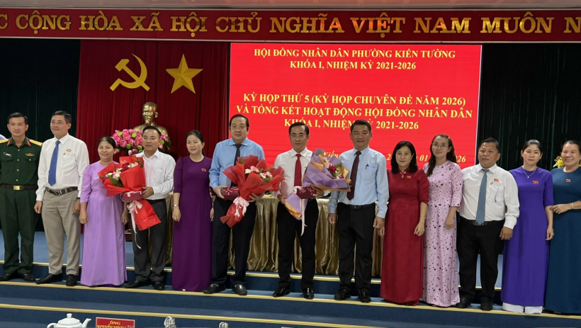 HĐND phường Kiến Tường tổ chức Kỳ họp thứ 5