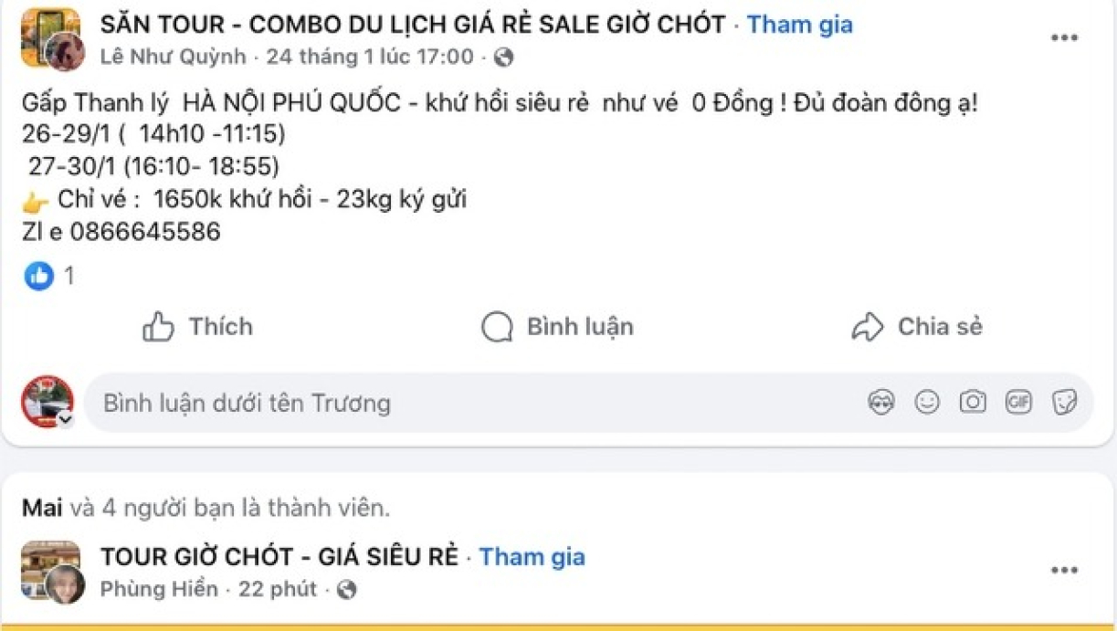 Cảnh gi&aacute;c v&eacute; giả, tour giả thời điểm cận tết