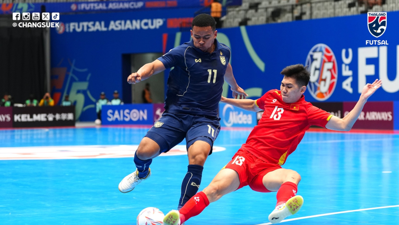Tuyển futsal nam Việt Nam lại thua Th&aacute;i Lan