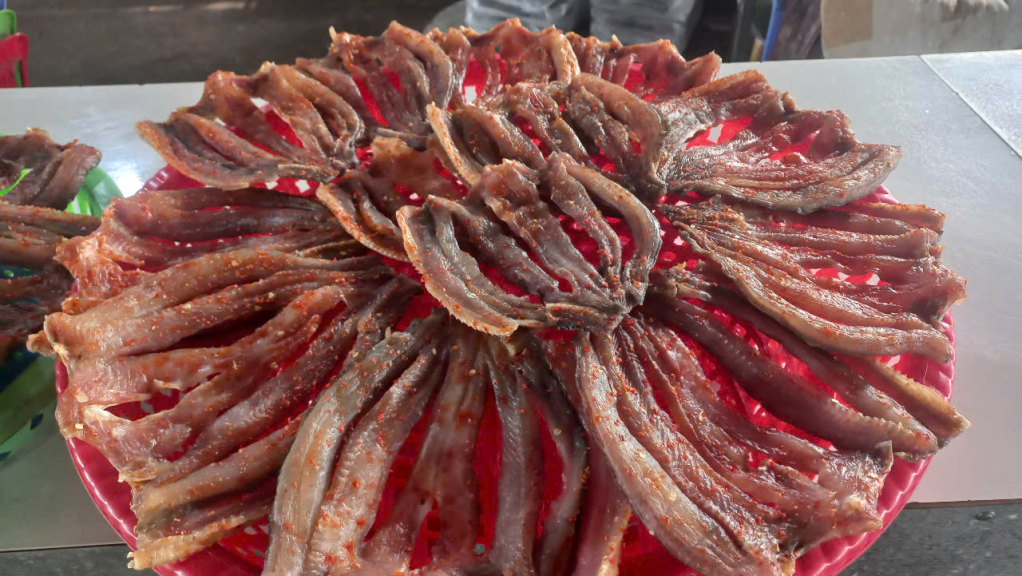 Khô cá được rất nhiều người dân ưa chuộng